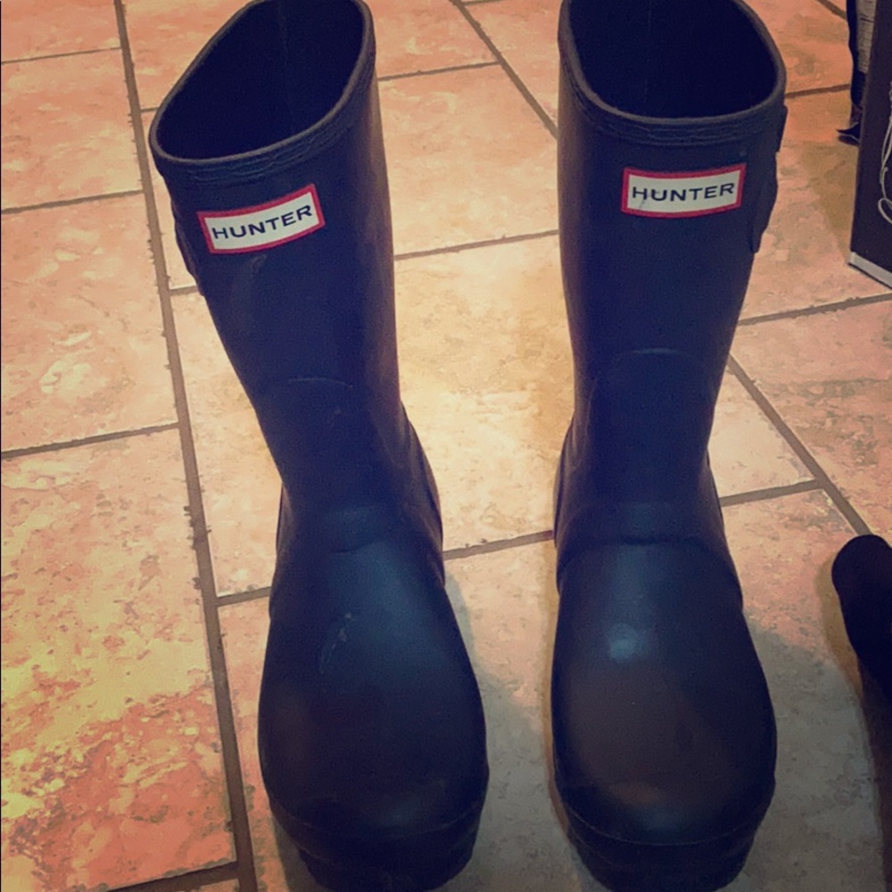 Short Hunter Rain Boots